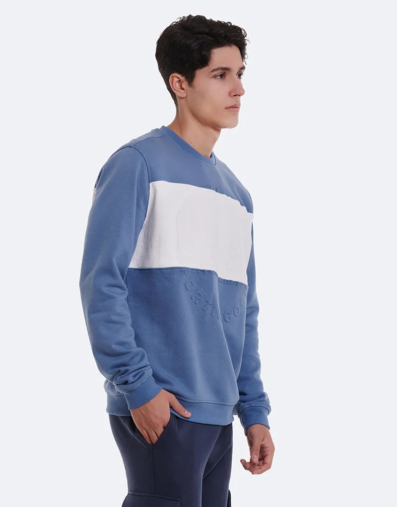 SUDADERA BICOLOR PANELES NEWPORT