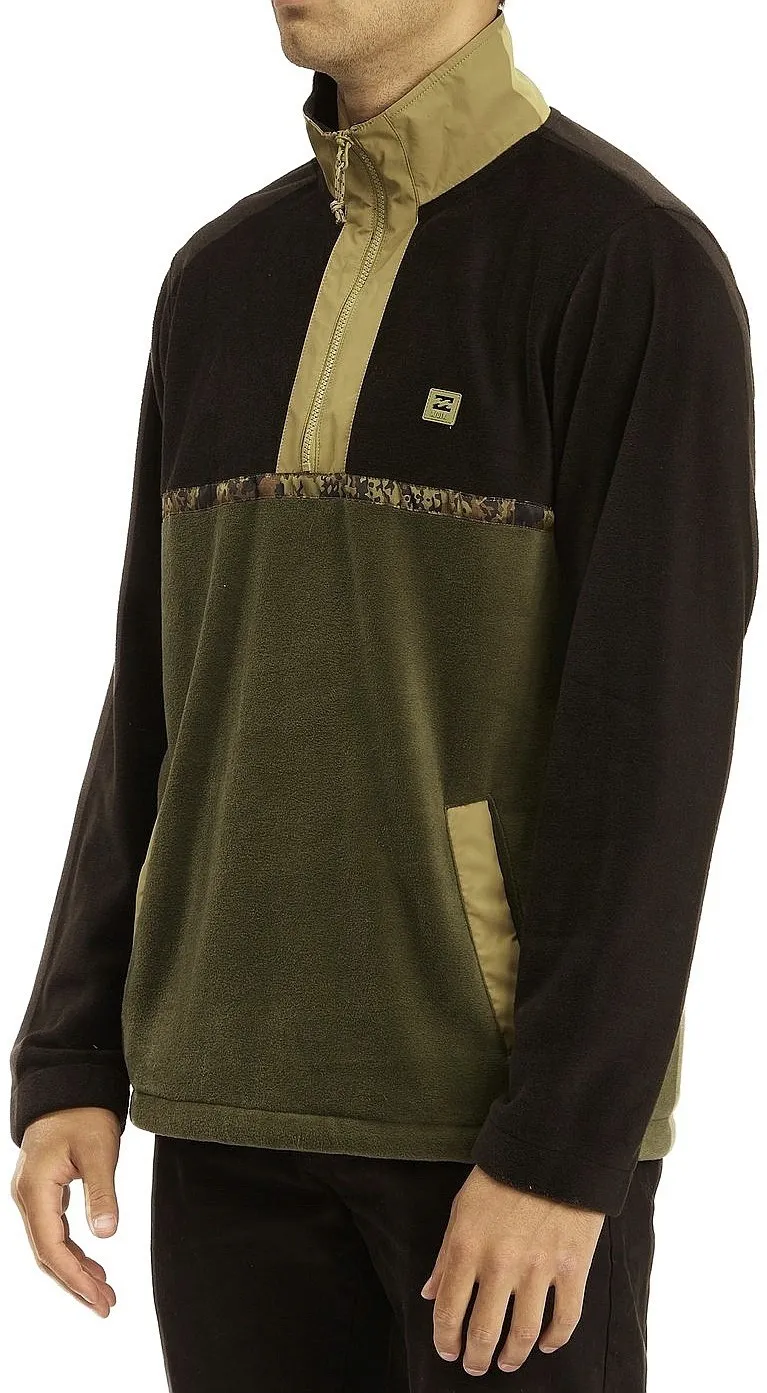 sudadera Billabong Boundary Mock Lite - Dark Olive - men´s