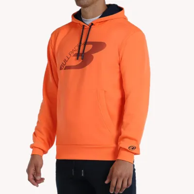 Sudadera Bullpadel Nocla Naranja Flúor