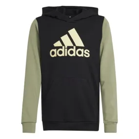 Sudadera con capucha Adidas Essentials Big Logo Two-Color Junior Black