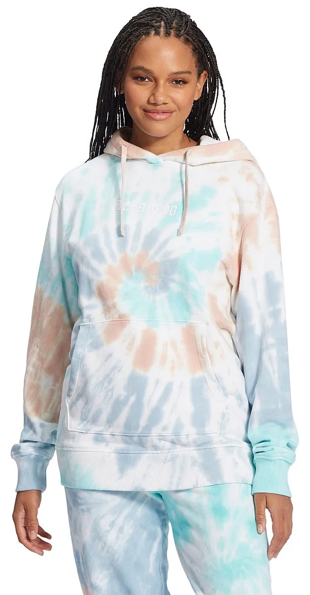 sudadera DC Dazed Hoodie - XWMG/Gossamer Pink Tie Dye - women´s