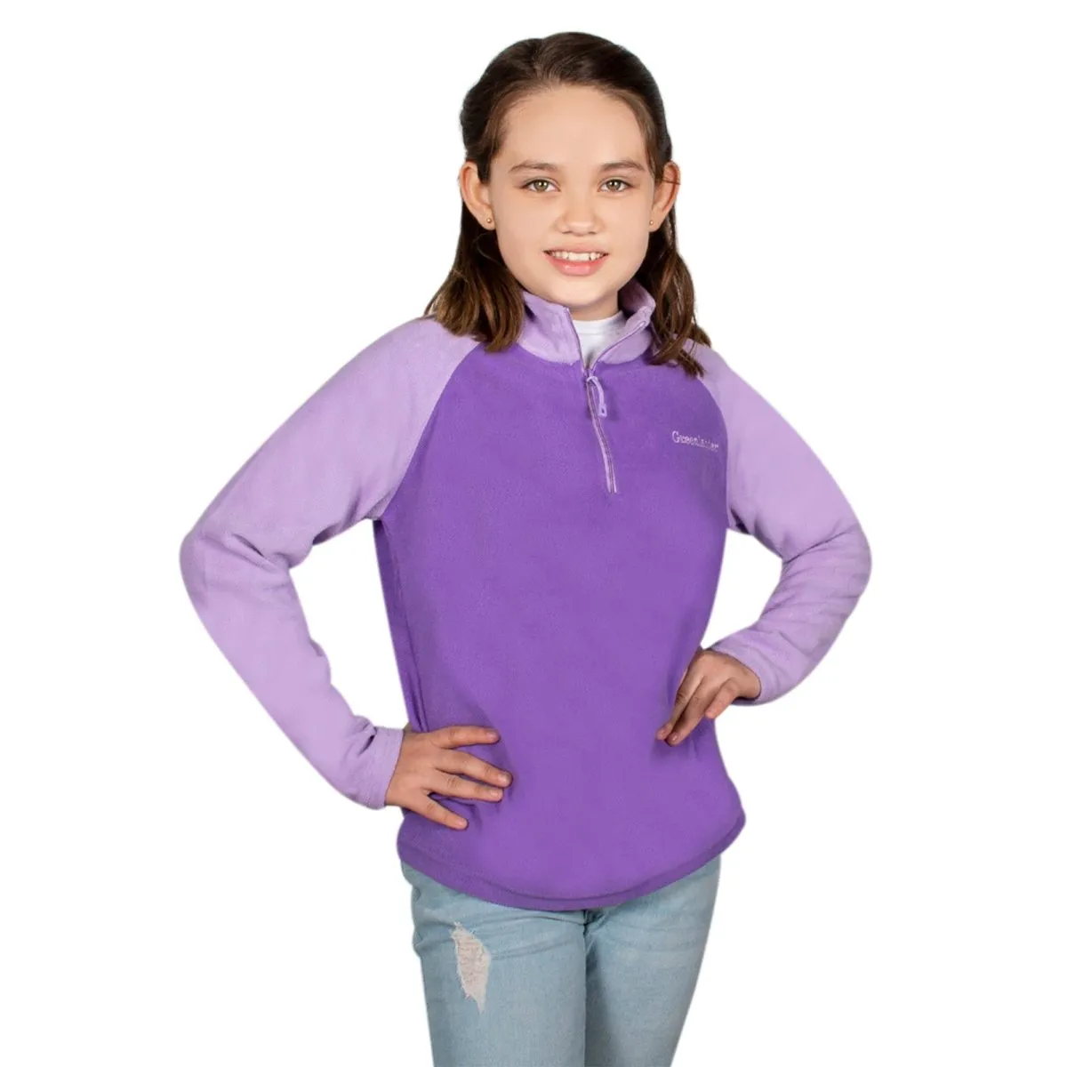 Sudadera Fleece Con Mangas Niña