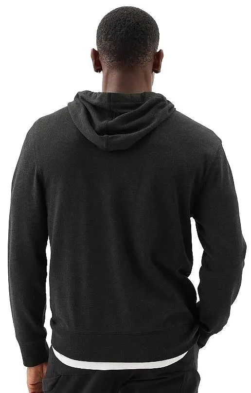 sudadera GAP Logo GAP French Terry Zip - Charcoal Heather Grey - men´s