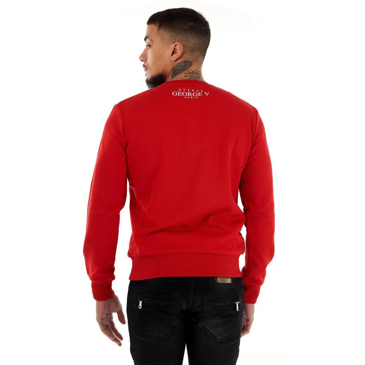 Sudadera GEORGE V - GV2324 RED/RED