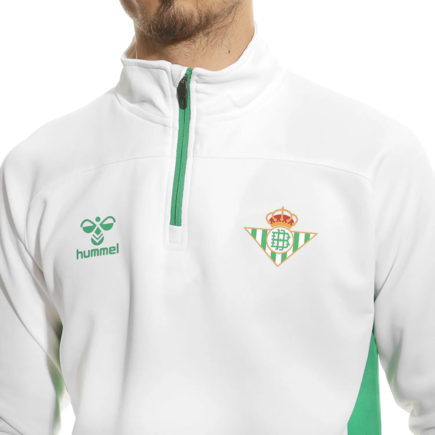 Sudadera Hummel Real Betis calentamiento