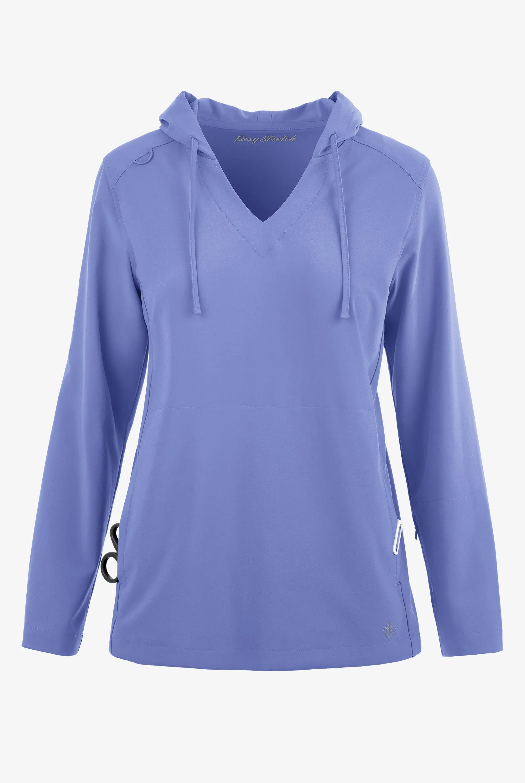 Sudadera médica Easy STRETCH con capucha y 4 bolsillos para mujer