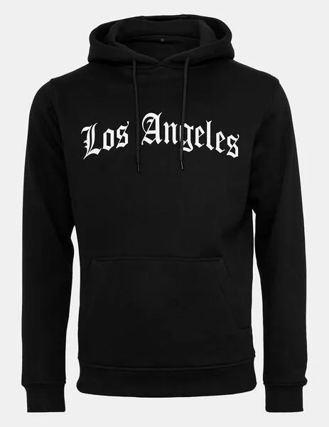 Sudadera MISTER TEE Capucha LOS ANGELES - Black