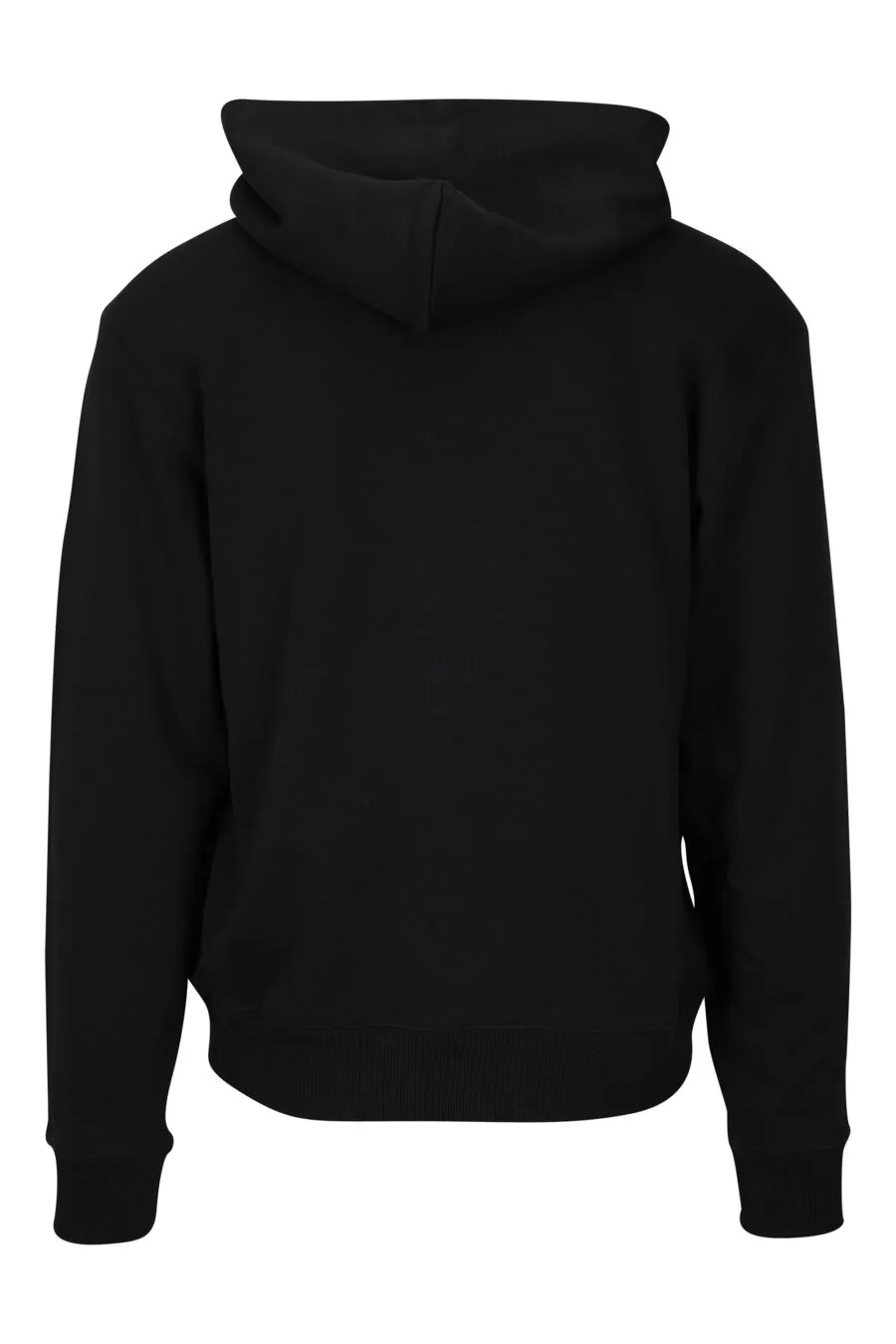 Sudadera negra con capucha 