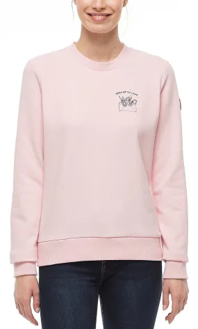 sudadera Ragwear Effa Organic - 4063/Light Pink - women´s