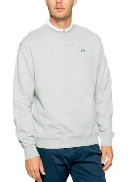 Sudadera Scotta Logo gris sin capucha para hombre