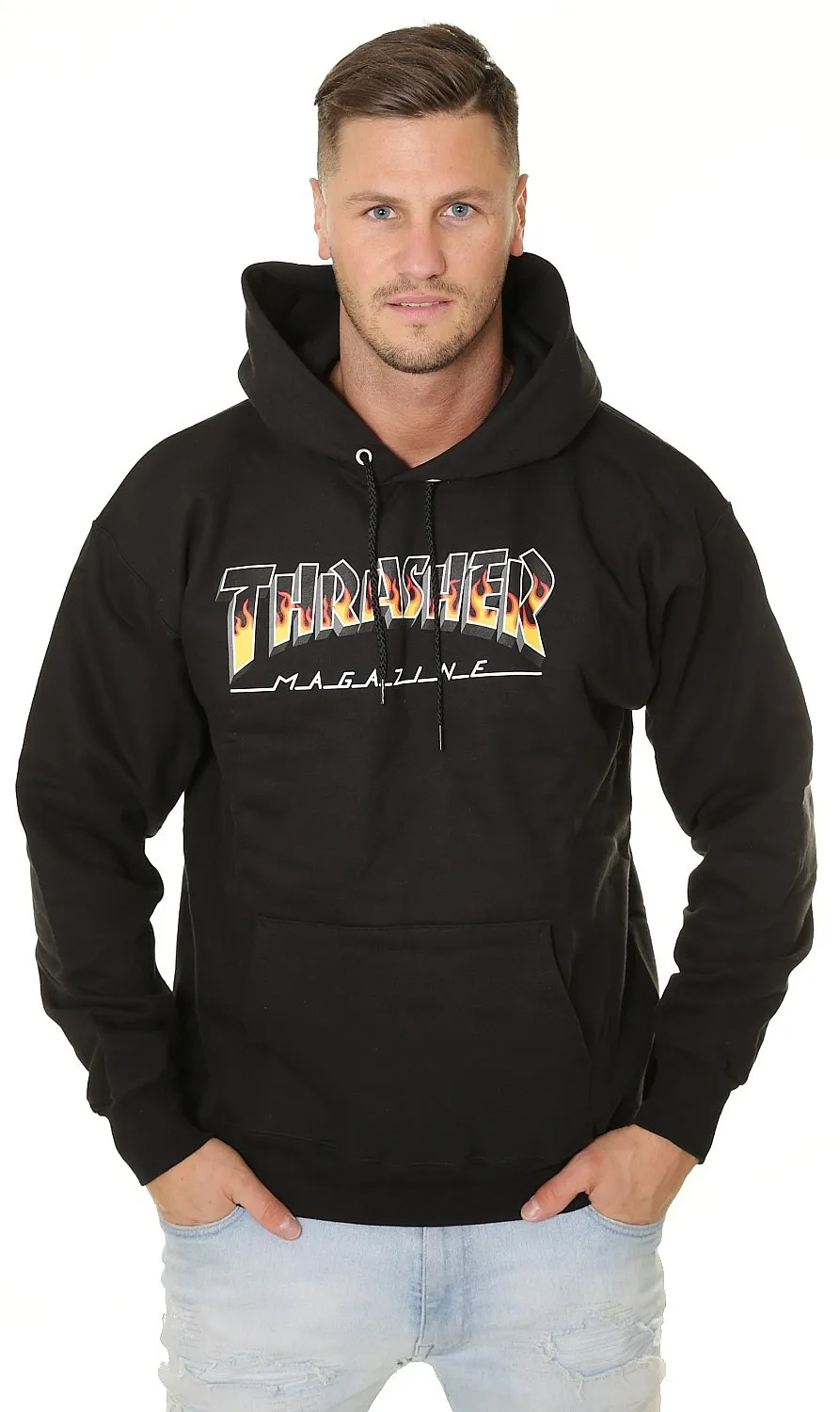 sudadera Thrasher BBQ Redux Hood - Black - men´s