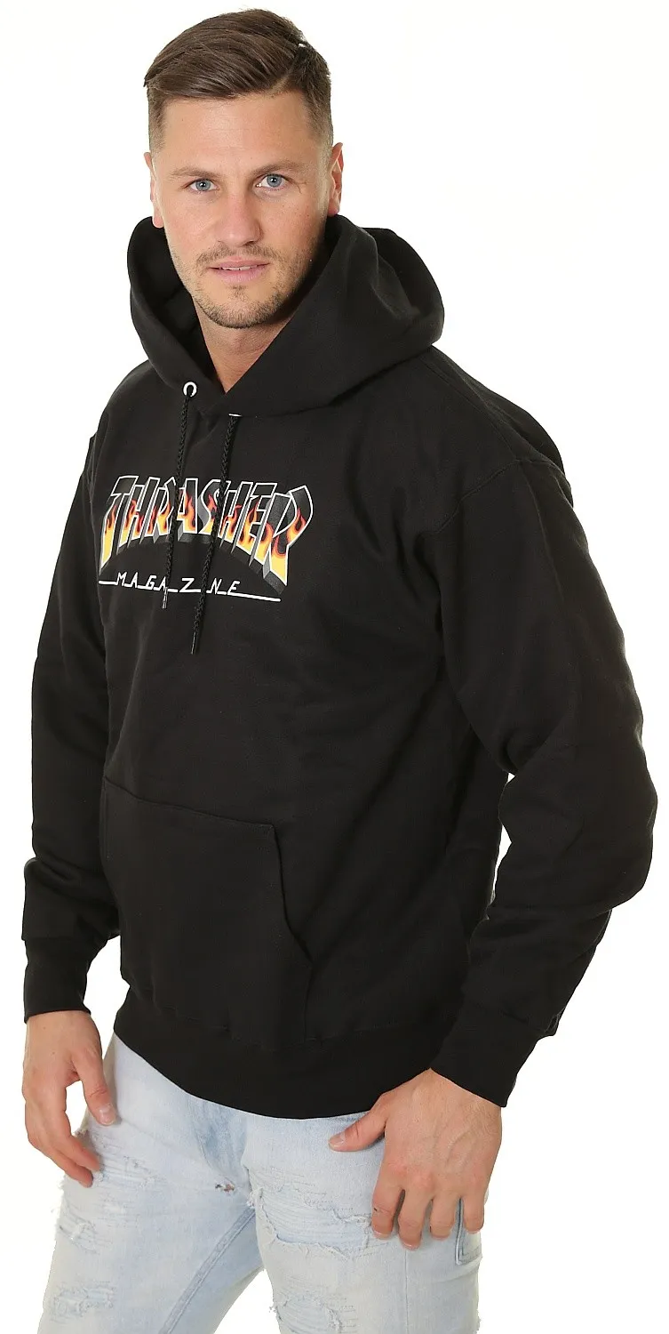 sudadera Thrasher BBQ Redux Hood - Black - men´s