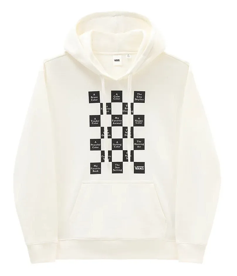 sudadera Vans Checkerboard Day 21 - Marshmallow - women´s