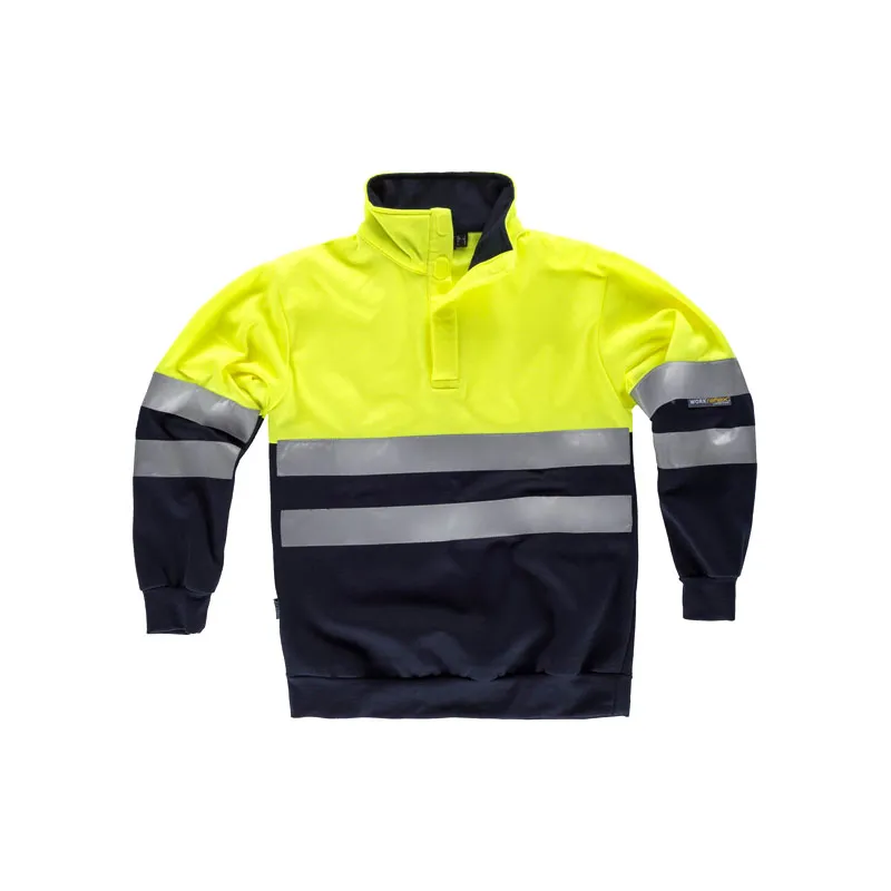 Sudadera workteam alta visibilidad c3839