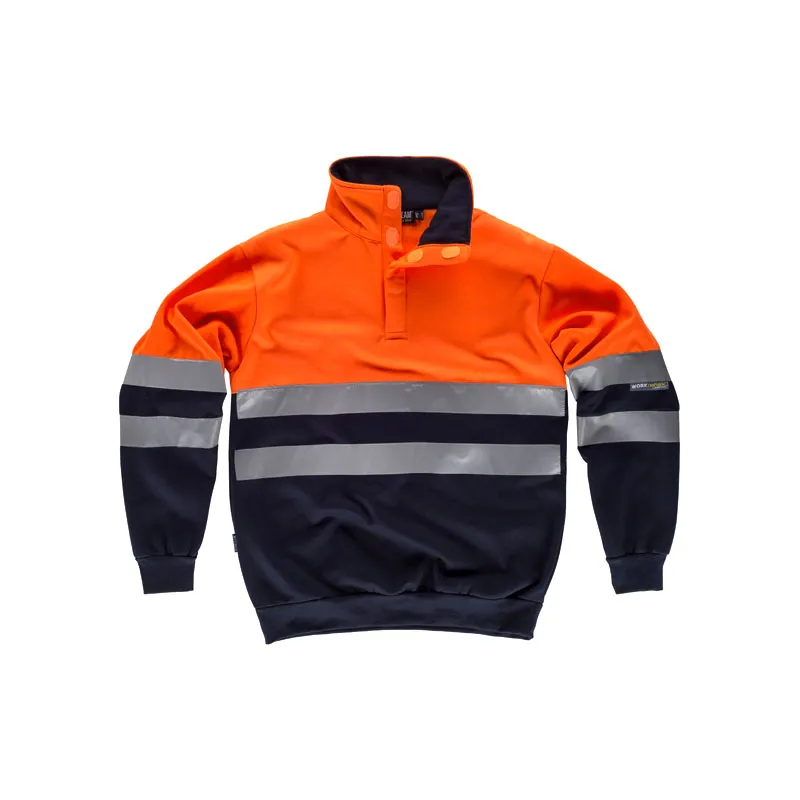 Sudadera workteam alta visibilidad c3839