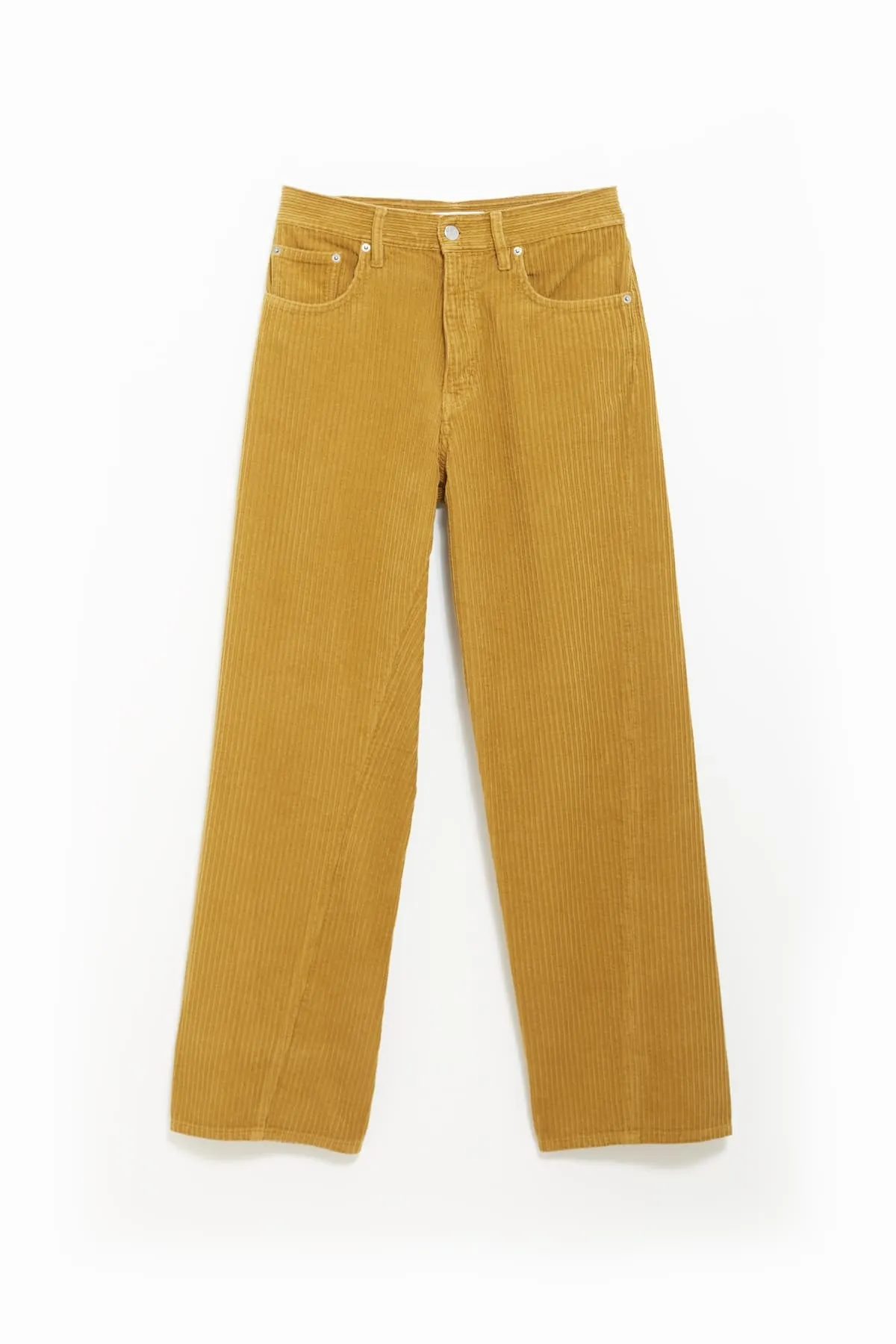 SUNFLOWER OCHRE WIDE TWIST CORD TROUSER