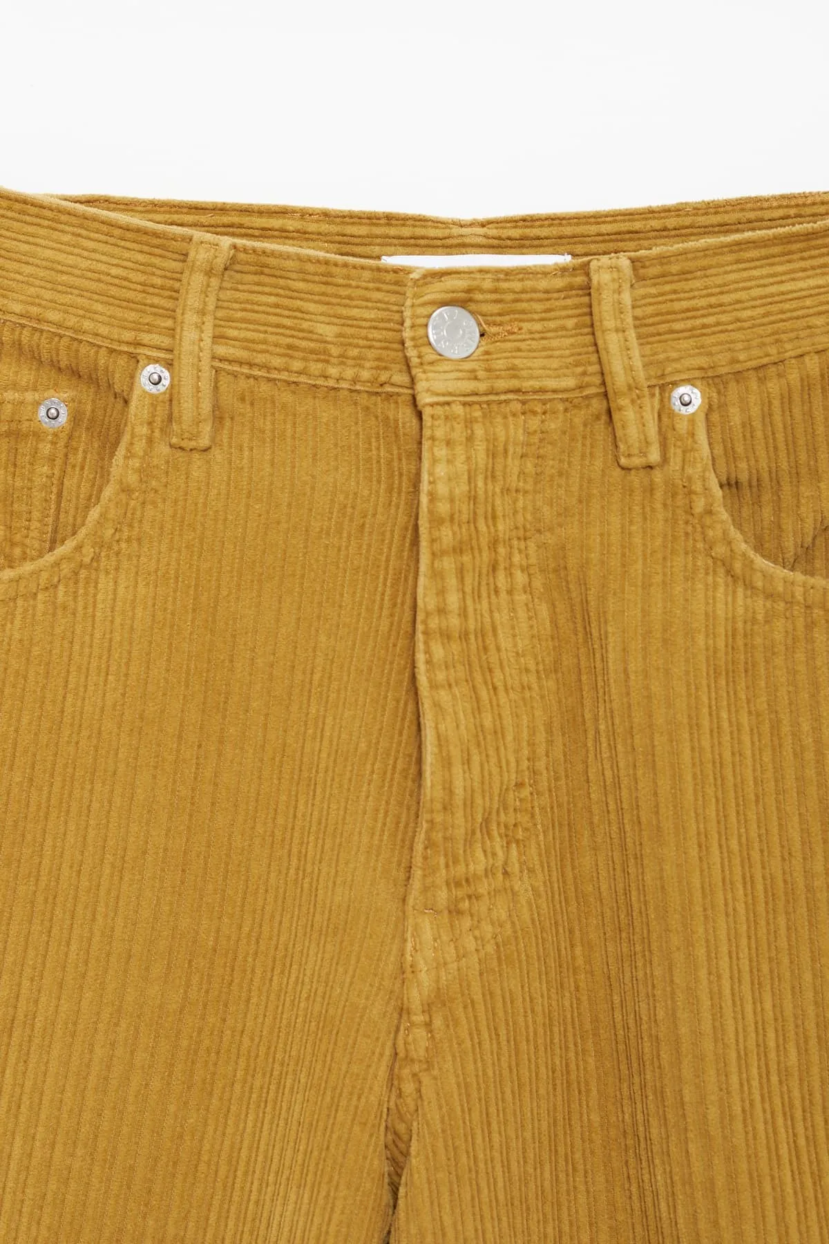 SUNFLOWER OCHRE WIDE TWIST CORD TROUSER