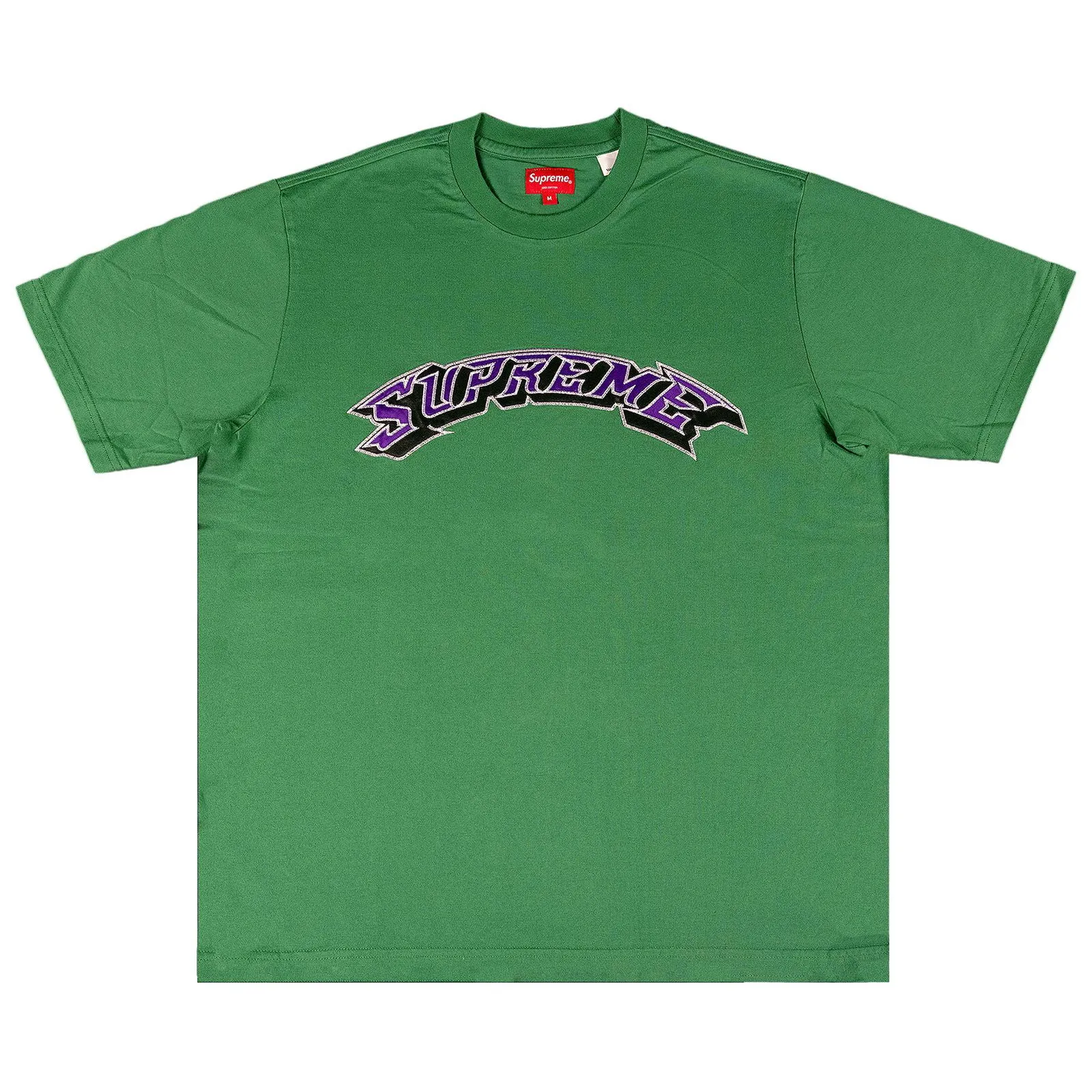 Supreme Appliqué Arc Short-Sleeve Top