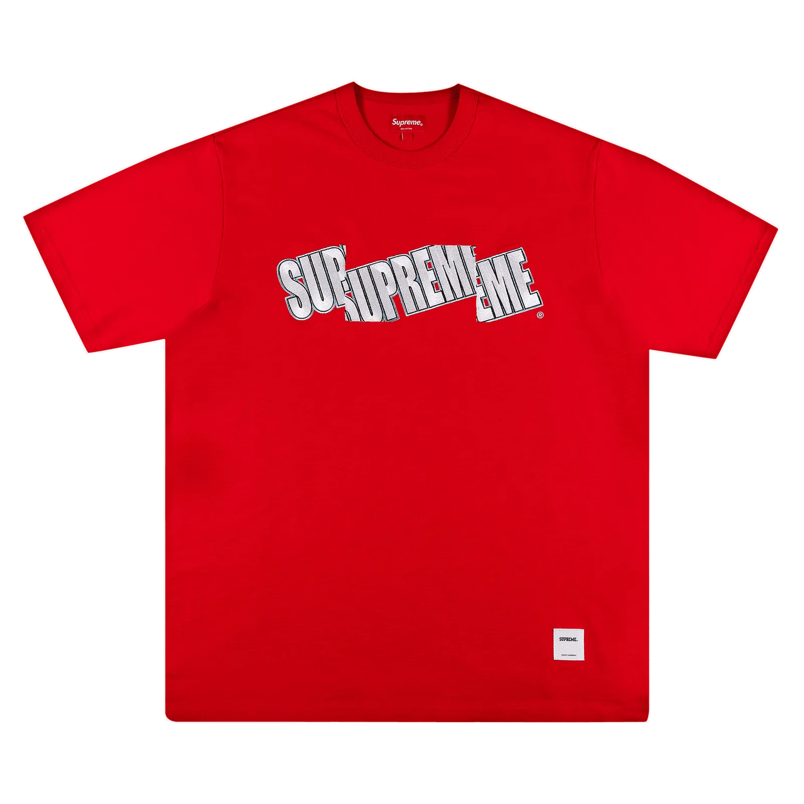 Supreme Cut Logo Short-Sleeve Top