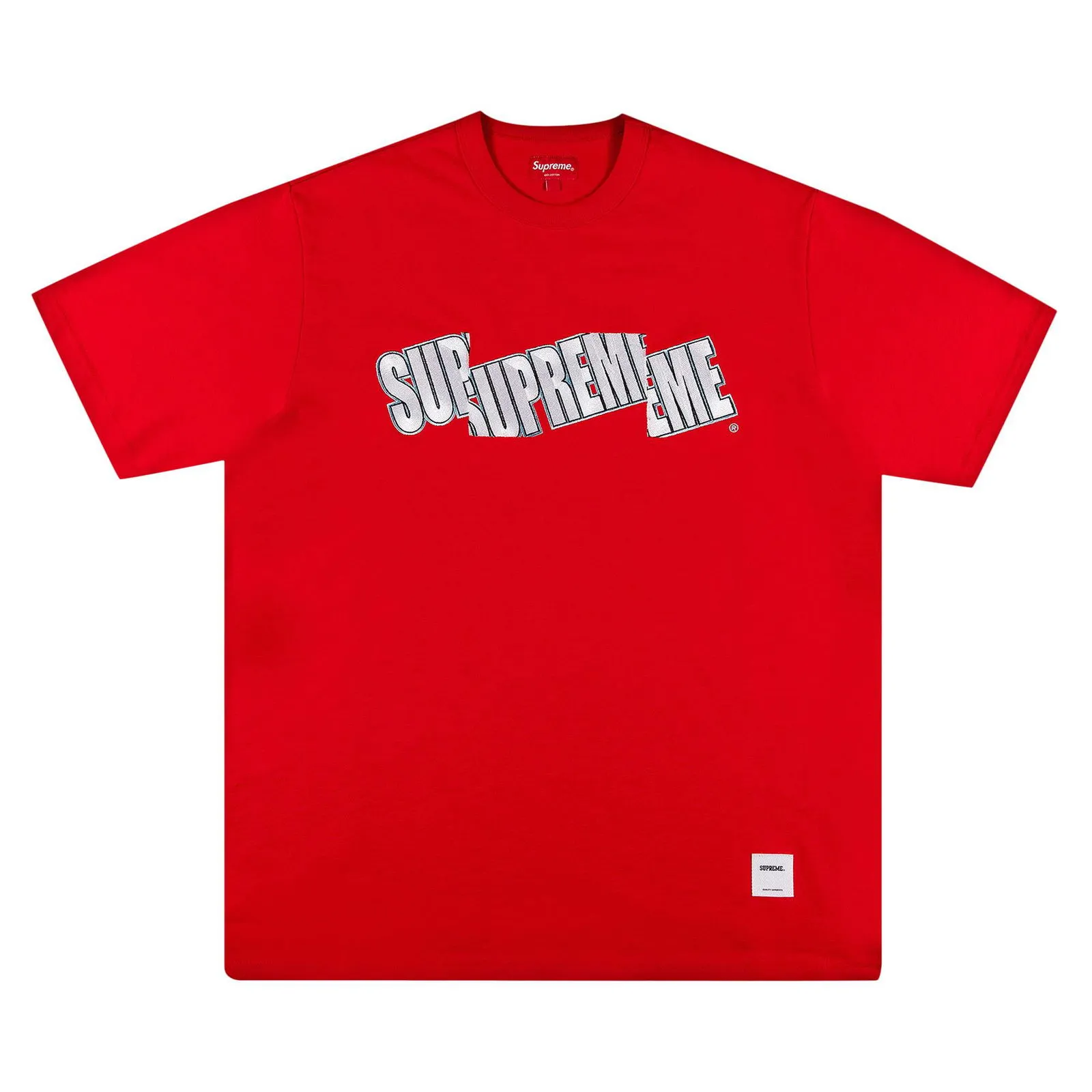 Supreme Cut Logo Short-Sleeve Top