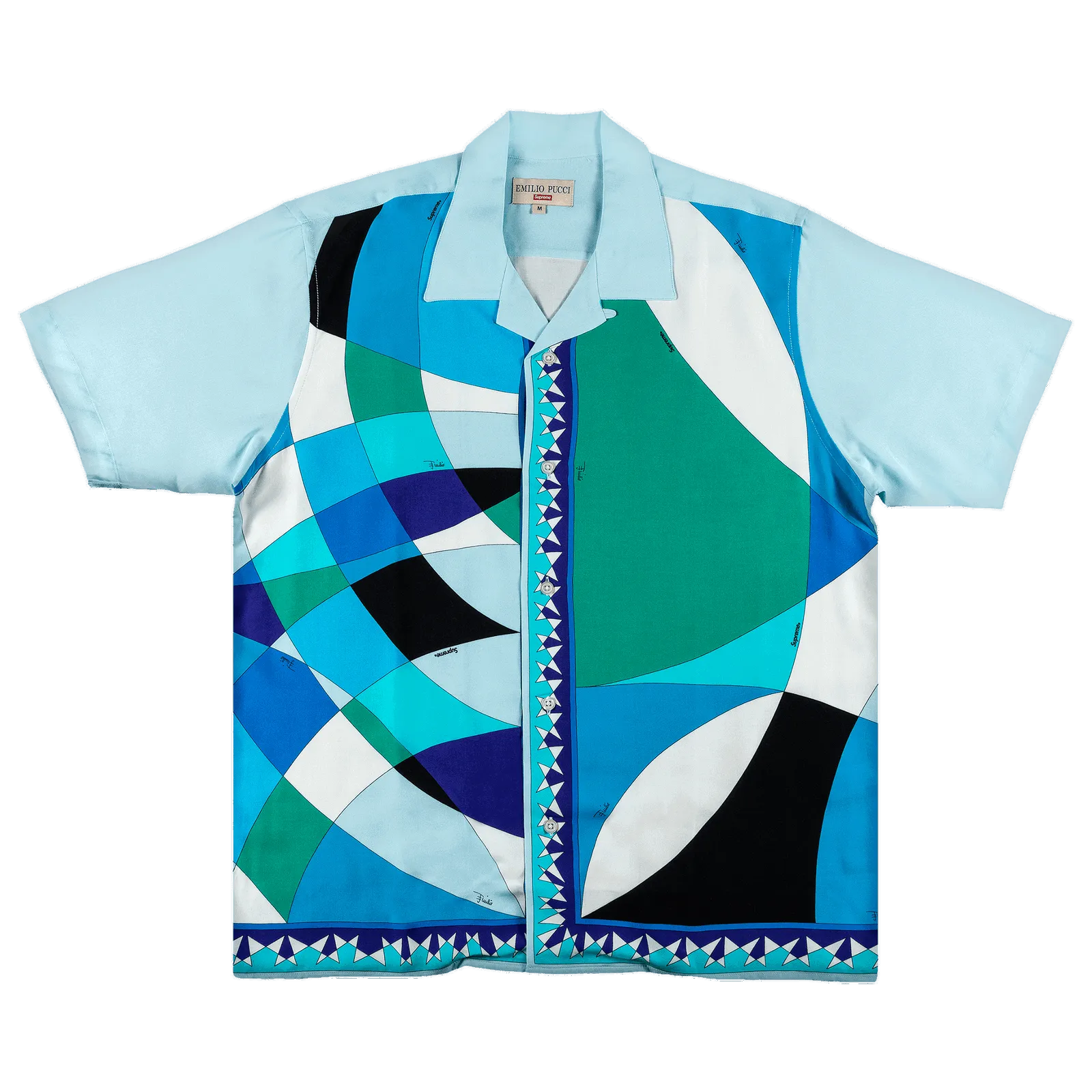 Supreme Emilio Pucci x Short-Sleeve Shirt