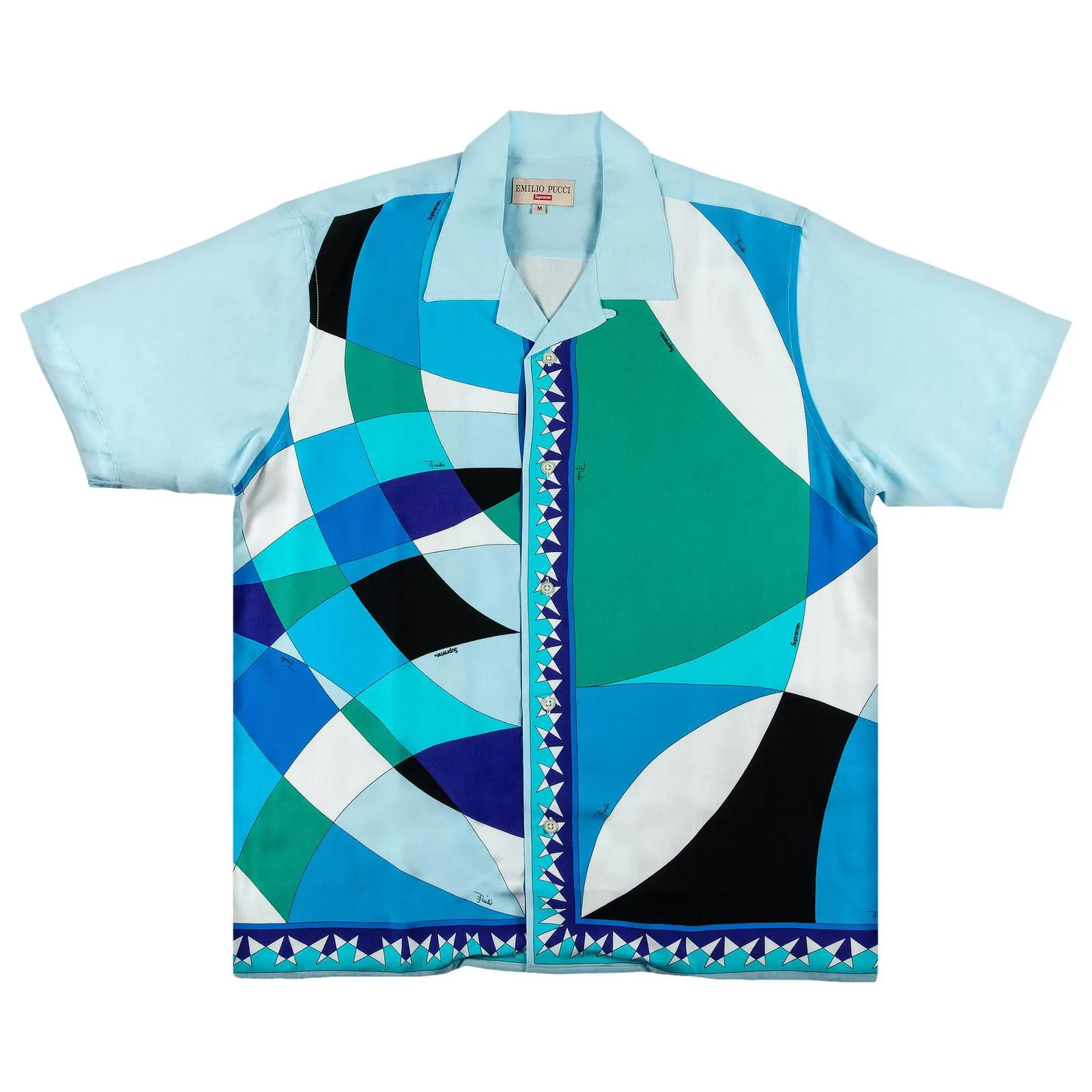 Supreme Emilio Pucci x Short-Sleeve Shirt