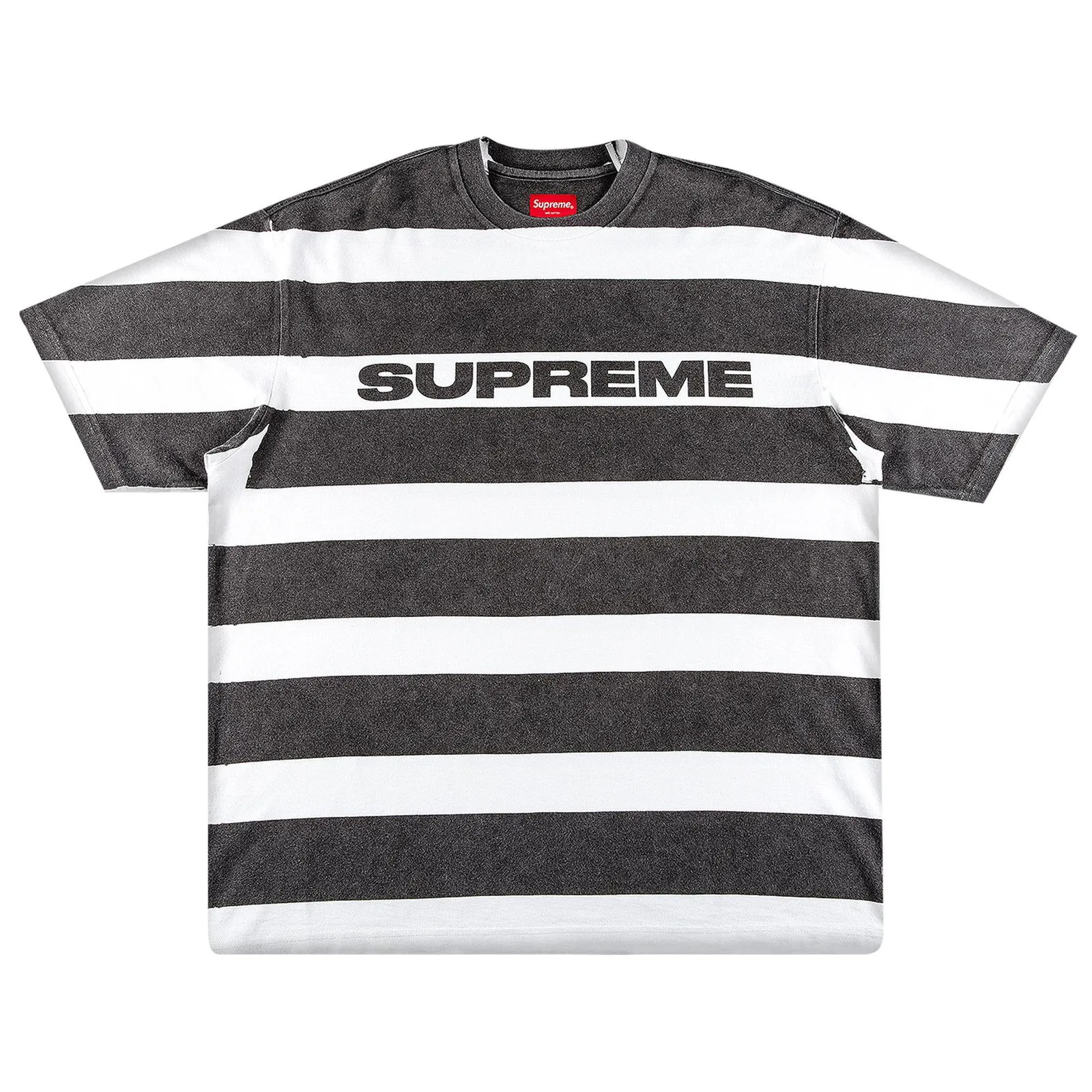 Supreme Printed Stripe Short-Sleeve Top