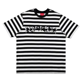 Supreme Stripe Appliqué Short-Sleeve Top