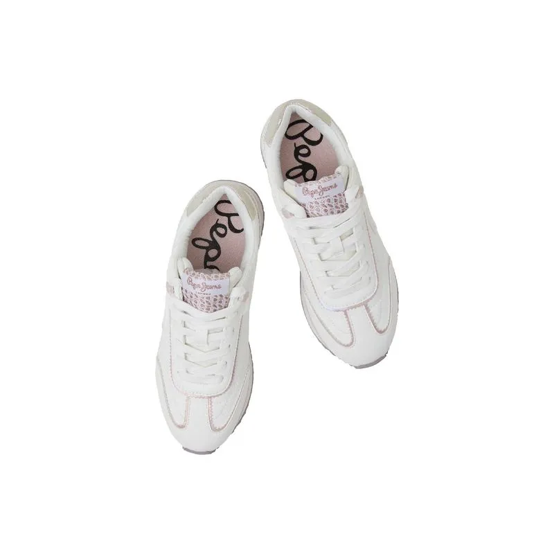 Tenis Pepe Jeans Mujer Rusper Charm  Blanco