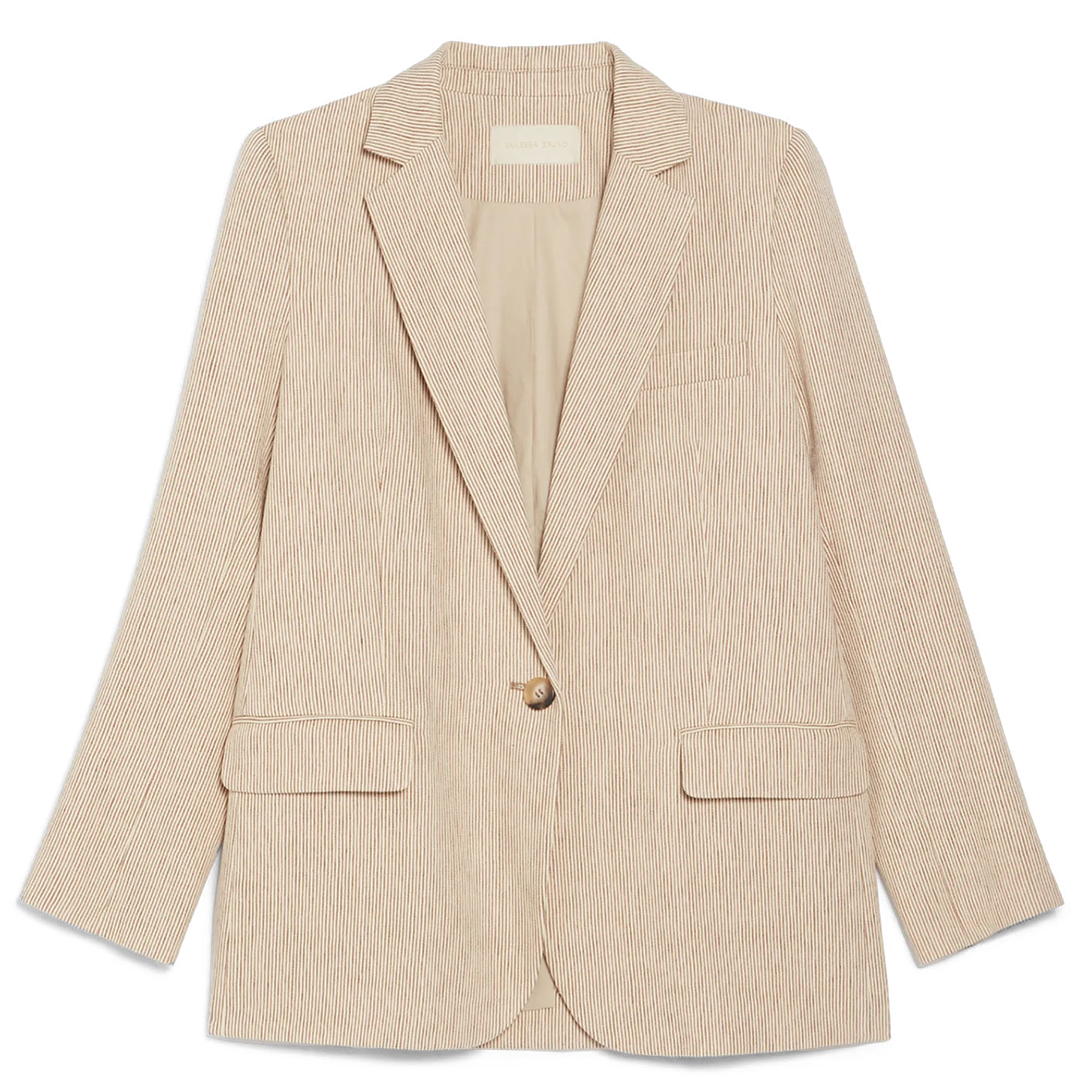 TILIA - Chaqueta de sastre vaporosa en marron