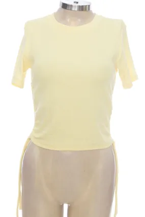 Top / Camiseta color Amarillo - Zara