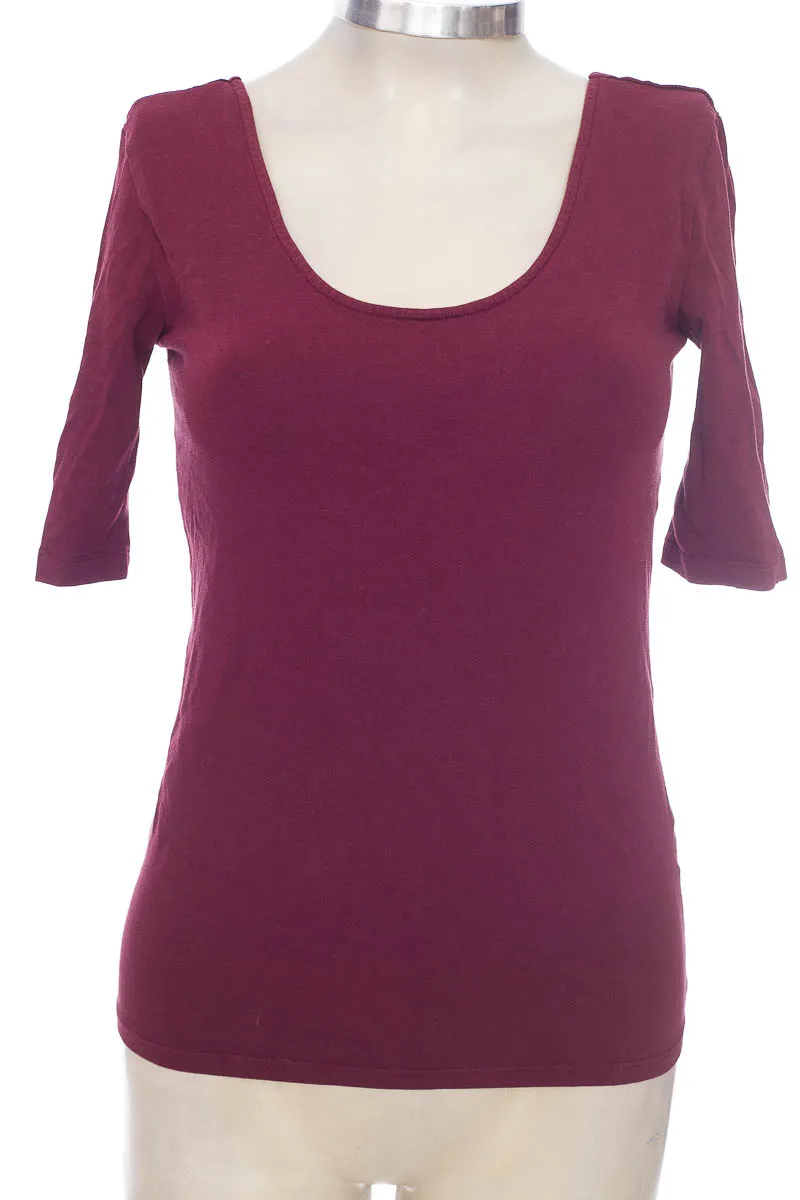 Top / Camiseta color Vinotinto - Sybilla