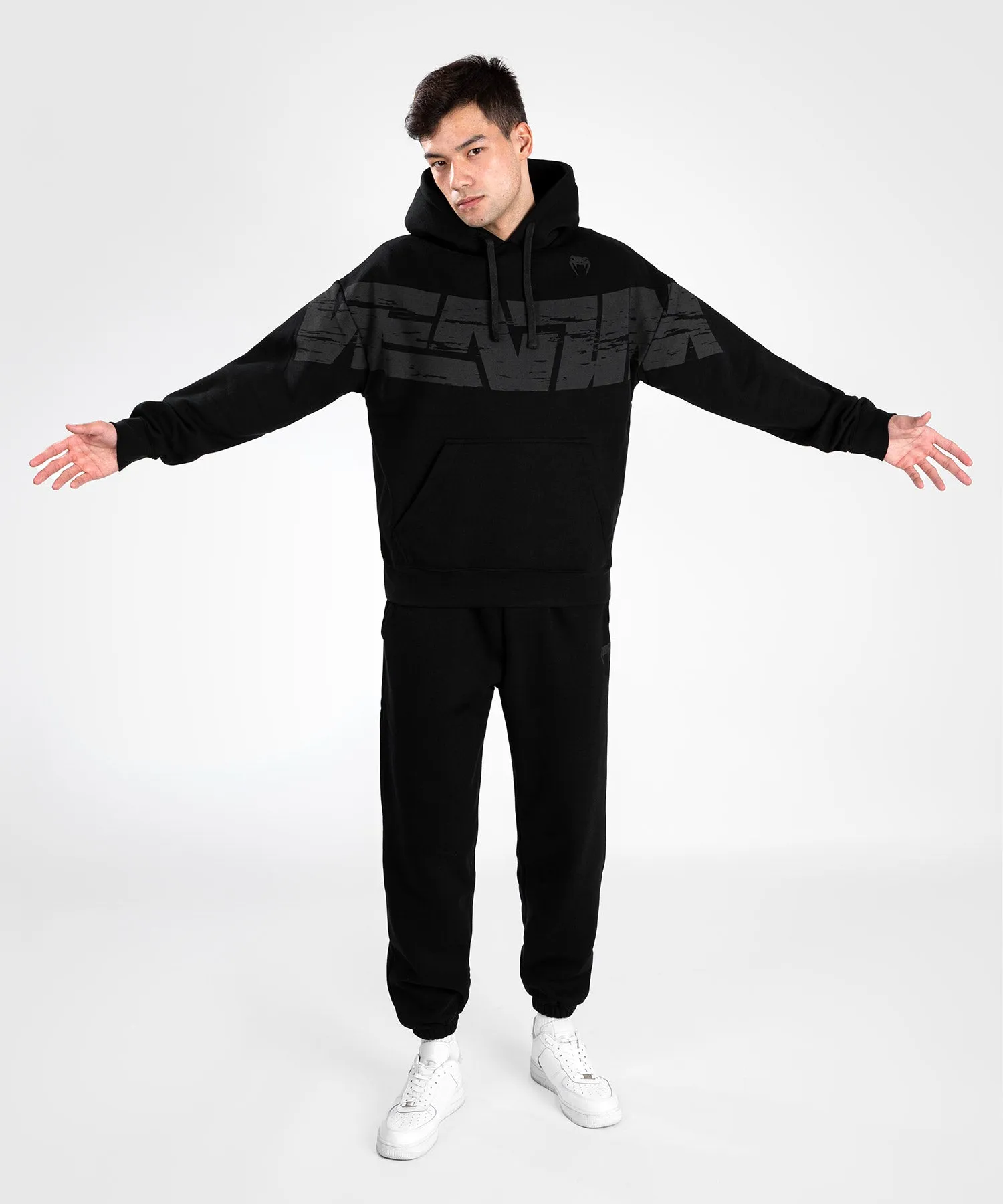 VENUM CONNECT XL SUDADERA CON CAPUCHA - OVERSIZE FIT - NEGRO