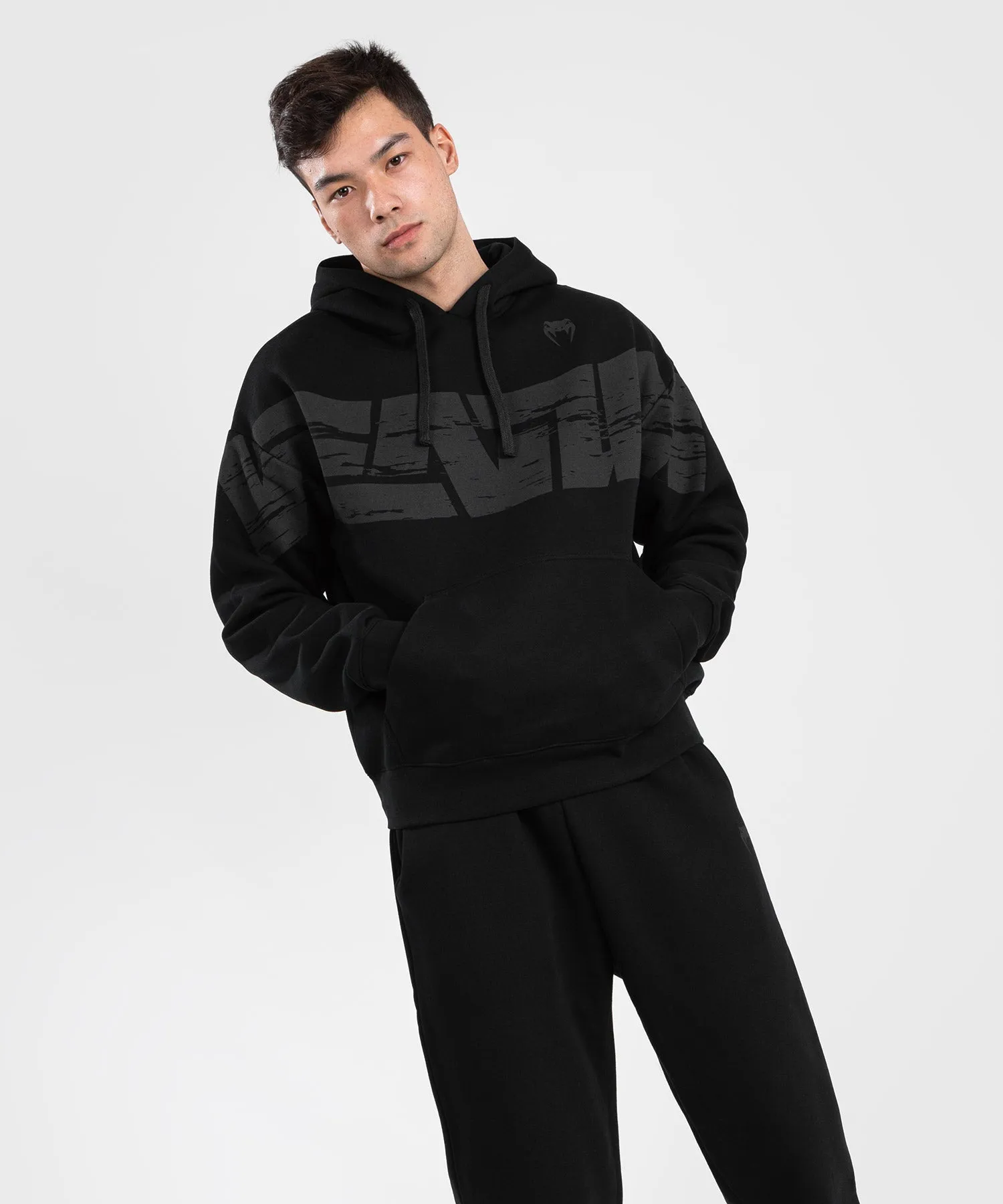 VENUM CONNECT XL SUDADERA CON CAPUCHA - OVERSIZE FIT - NEGRO