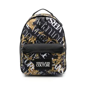 VERSACE JEANS Mochilas G89 BLACK/GOLD