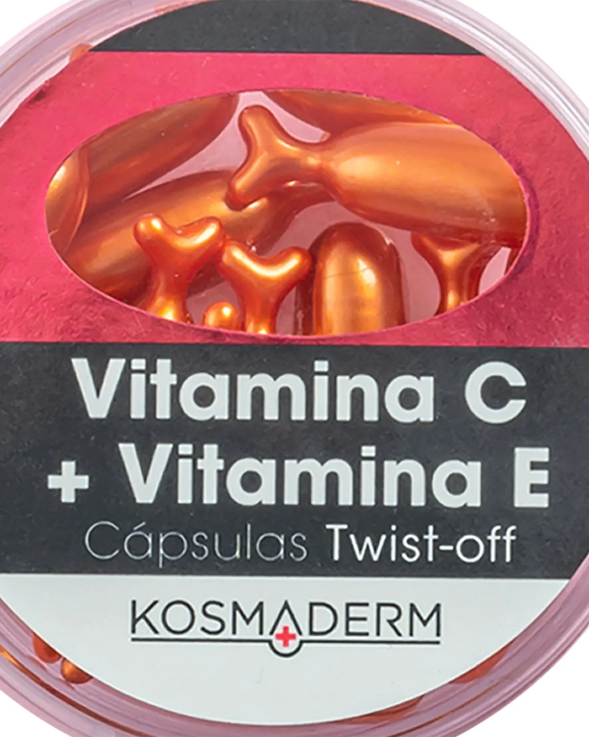 Vitamina C + Vitamina E x 15 perlas faciales twist off