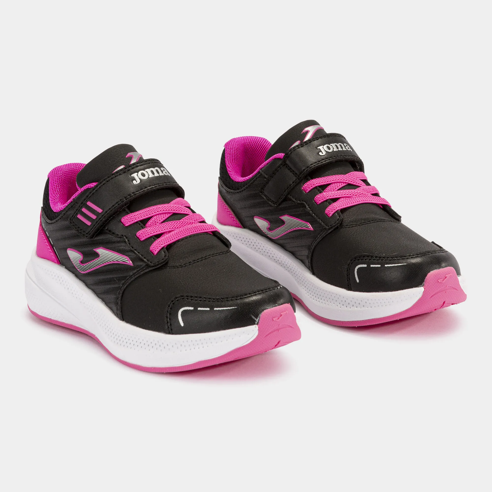 Zapatillas casual Fury Jr 24 junior negro fucsia