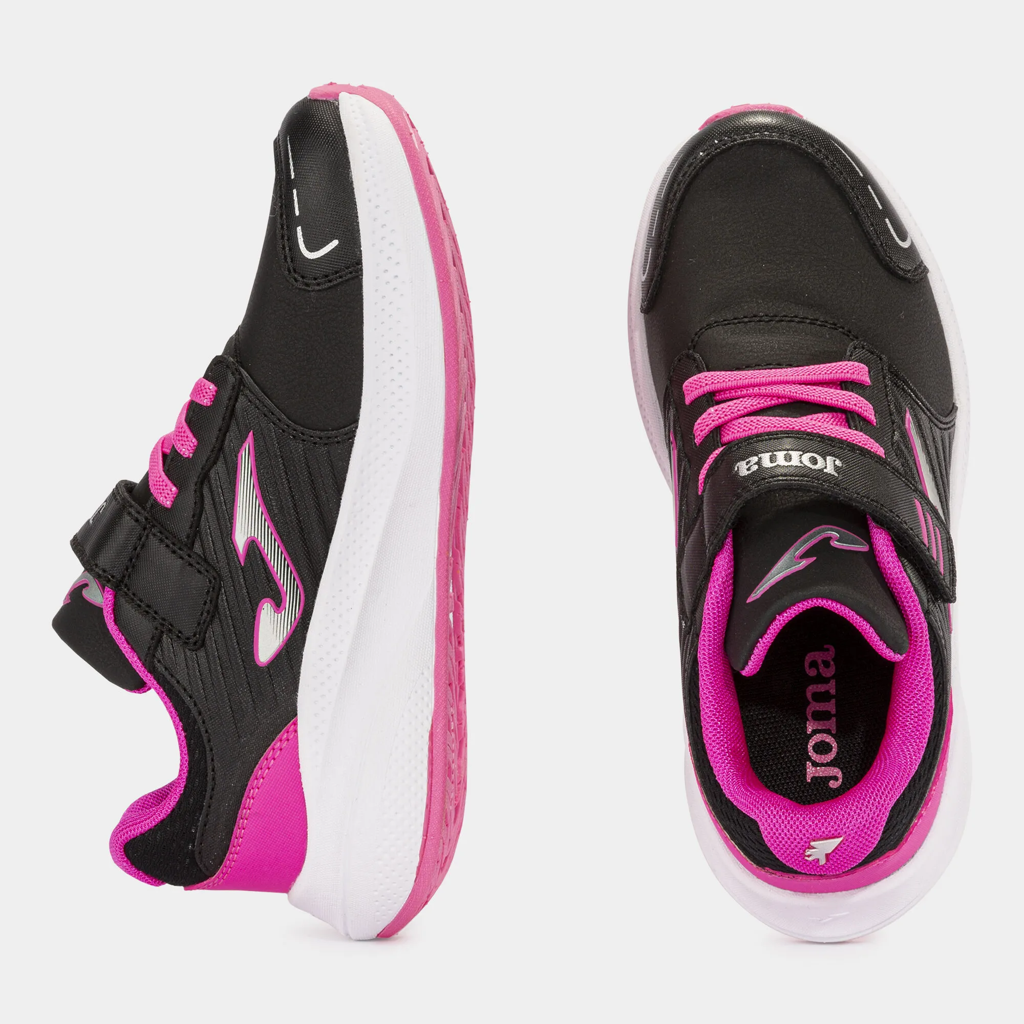 Zapatillas casual Fury Jr 24 junior negro fucsia