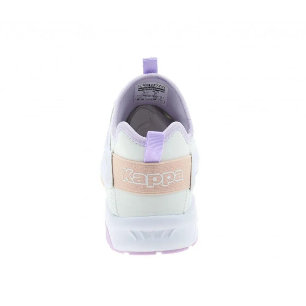 Zapatillas Casual Junior KAPPA SANPUERTO KID. Blanco-Rosa 35156HW