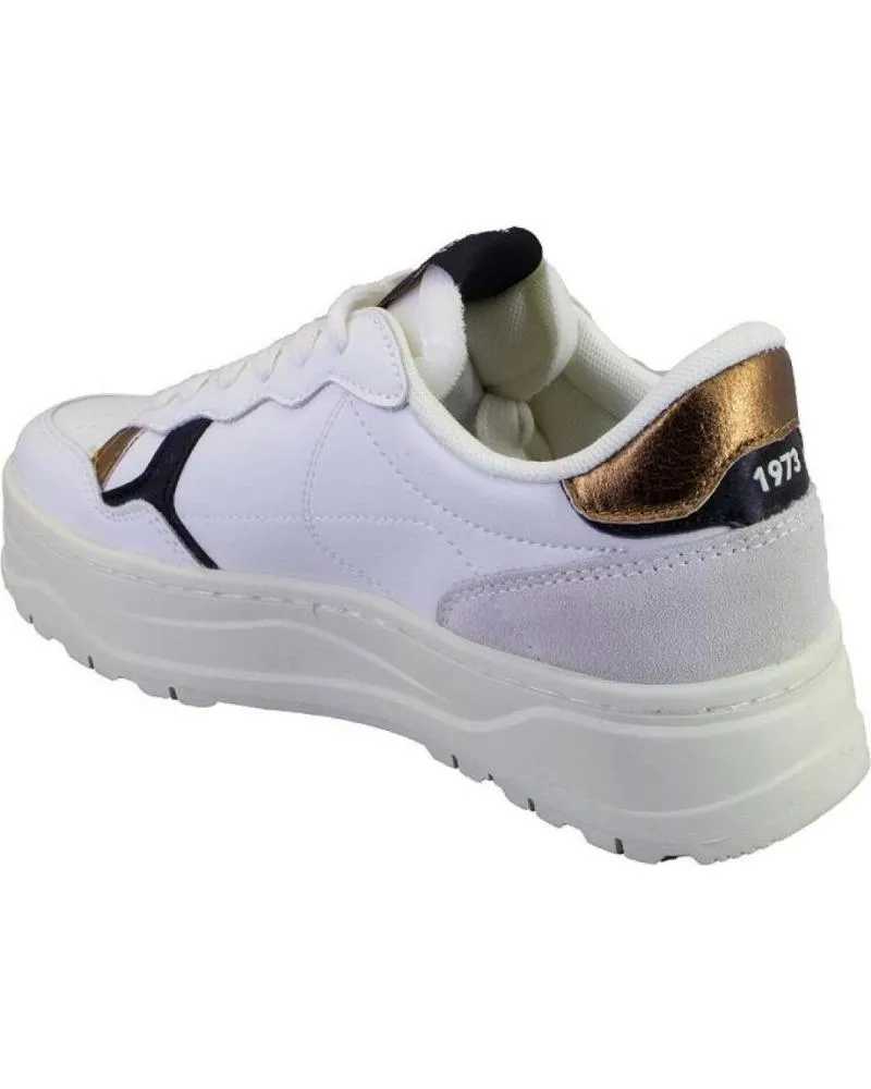 Zapatillas deporte PEPE JEANS  de Mujer PLS31447 ZAPATILLAS CASUAL DE MUJER  BLANCO