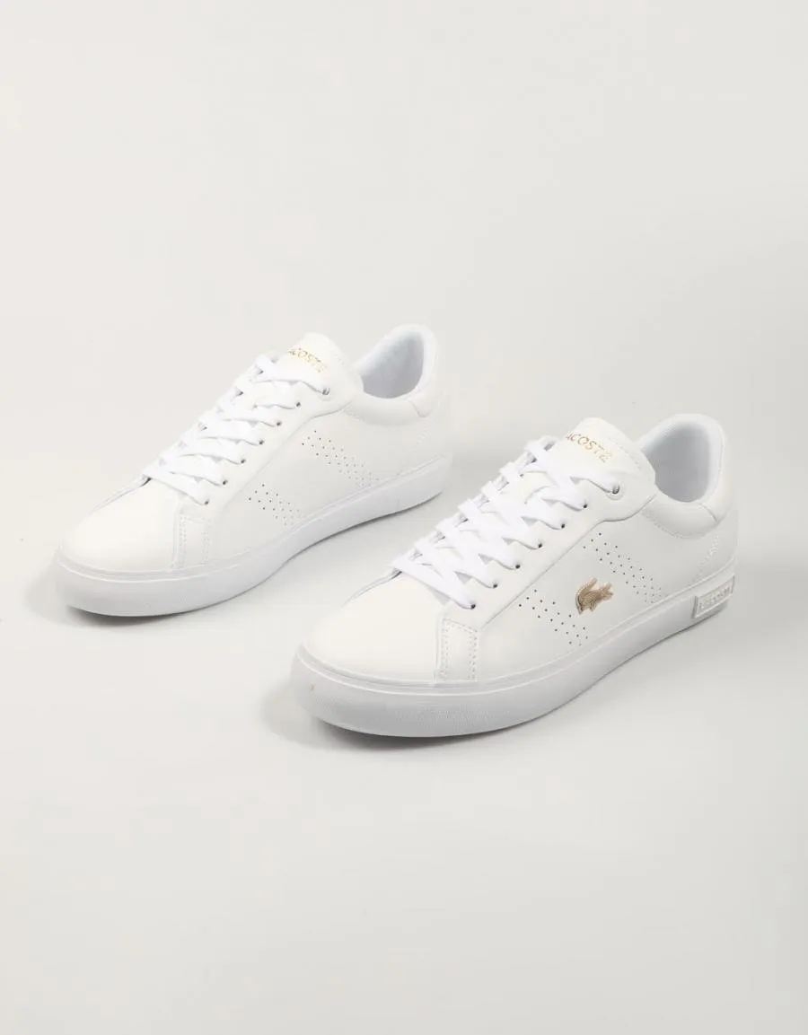  zapatillas LACOSTE Powercourt 2 0 124 1 Sfa en Blanco 84363