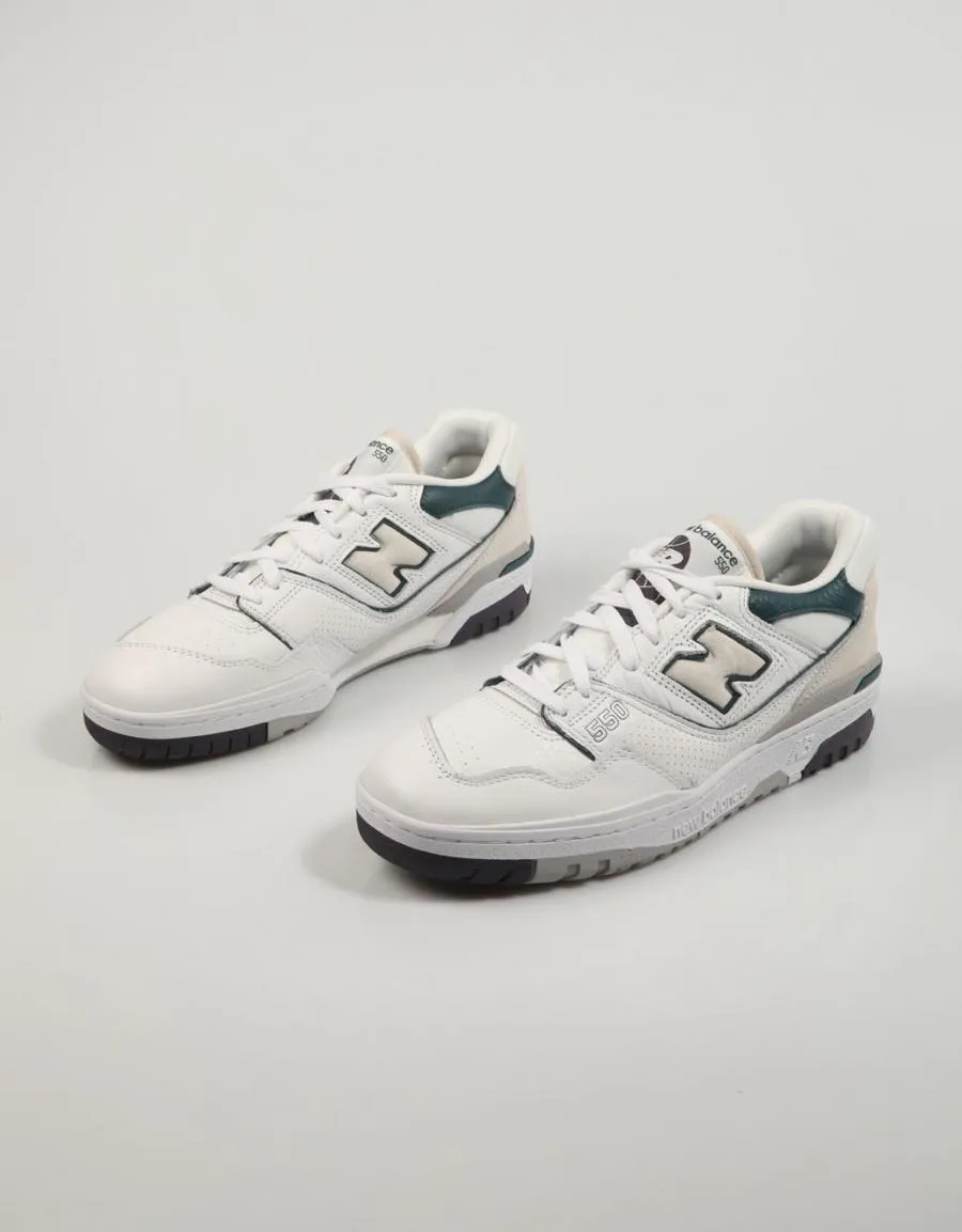  zapatillas NEW BALANCE Bb550 WCB-WHITE/GREEN 83404