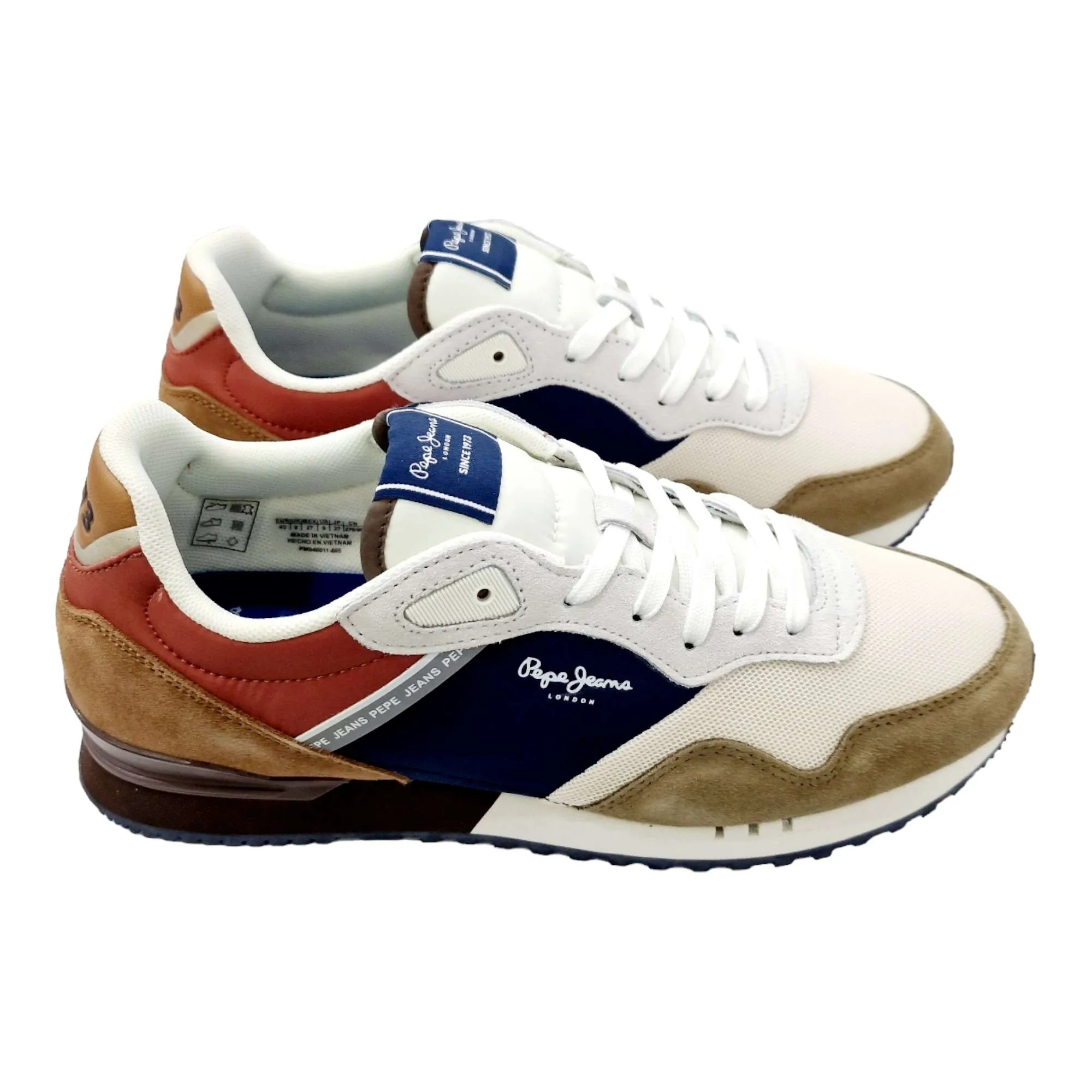 ZAPATILLAS PEPE JEANS CASUAL LONDON CLASS 865 BEIGE