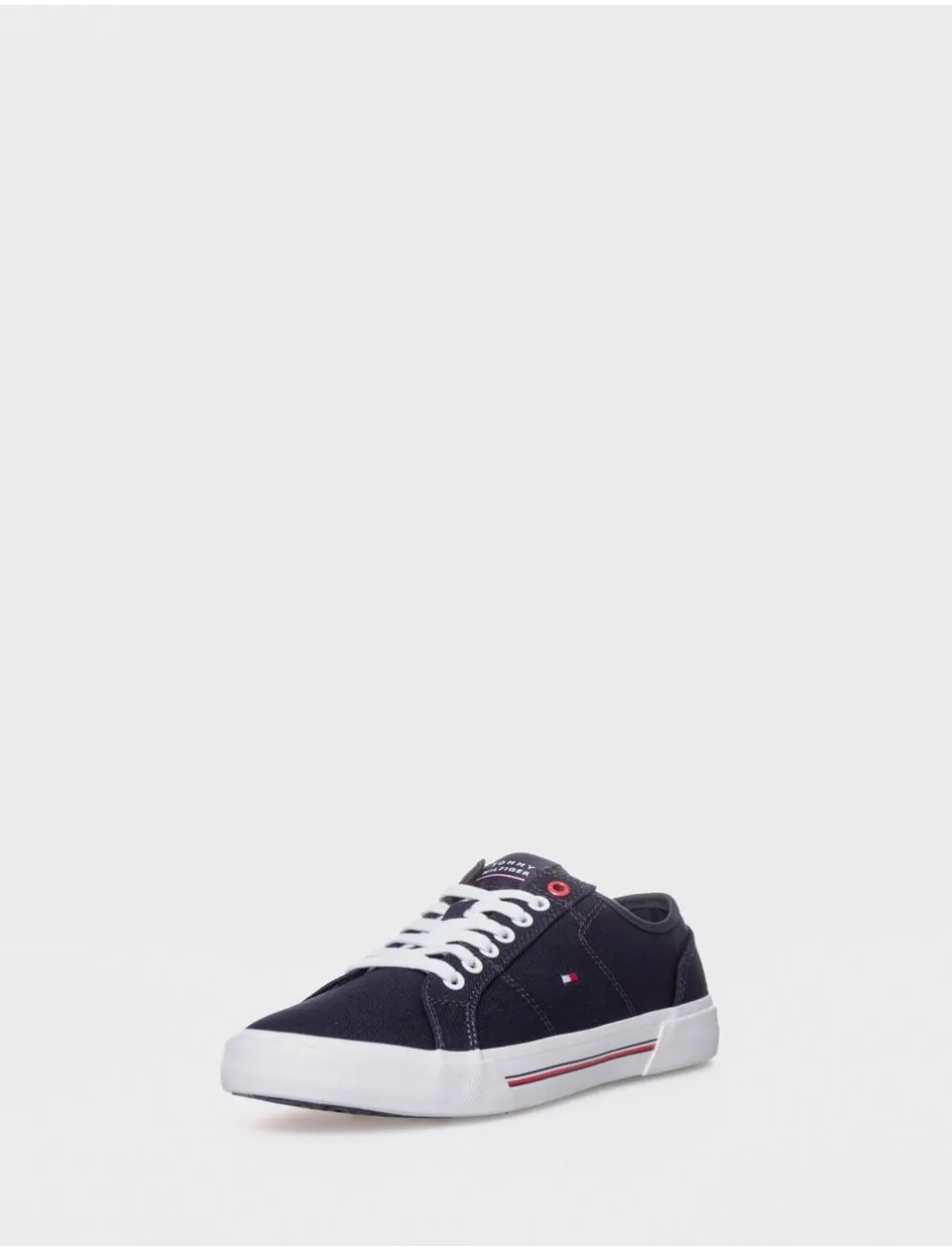 Zapatillas Tommy Hilfiger Core Corporate Vulc Canvas Marino