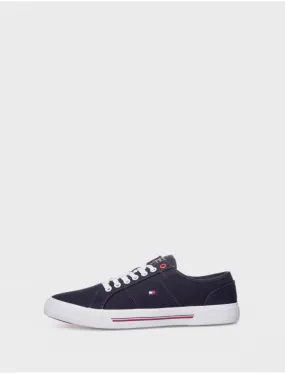 Zapatillas Tommy Hilfiger Core Corporate Vulc Canvas Marino