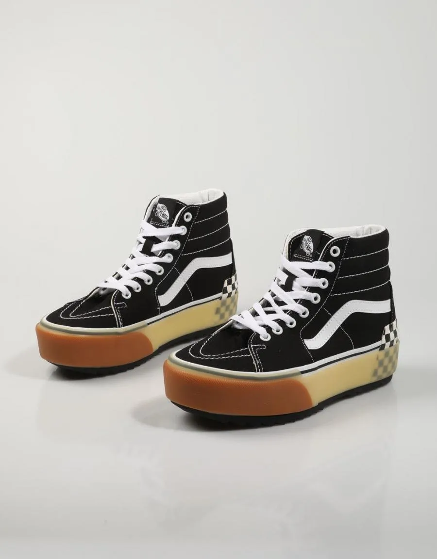  zapatillas VANS Ua Sk8 Hi Stacked en Negro 80191