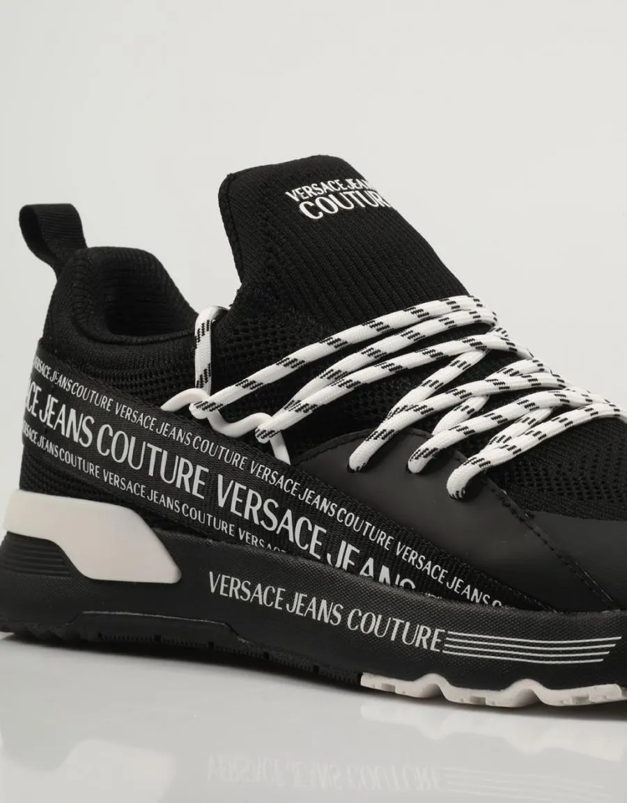  zapatillas VERSACE Vj008 Fondo Dynamic 75ya3sa3 en Negro 83230