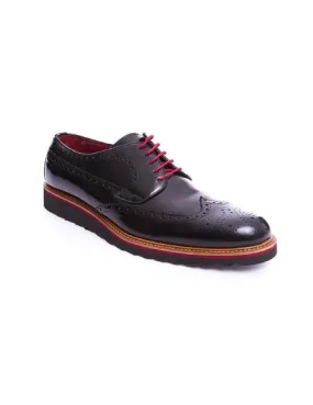 zapato bossi picado negro