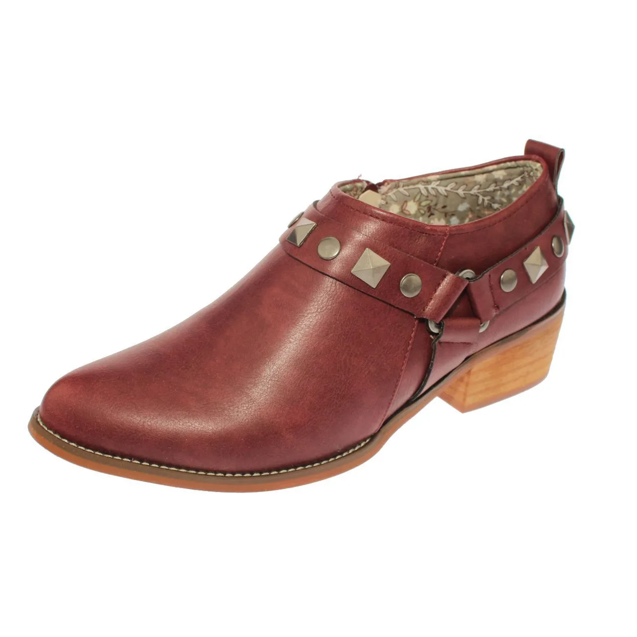 Zapato Burdeo Wings Art: 5wk17871burgundy