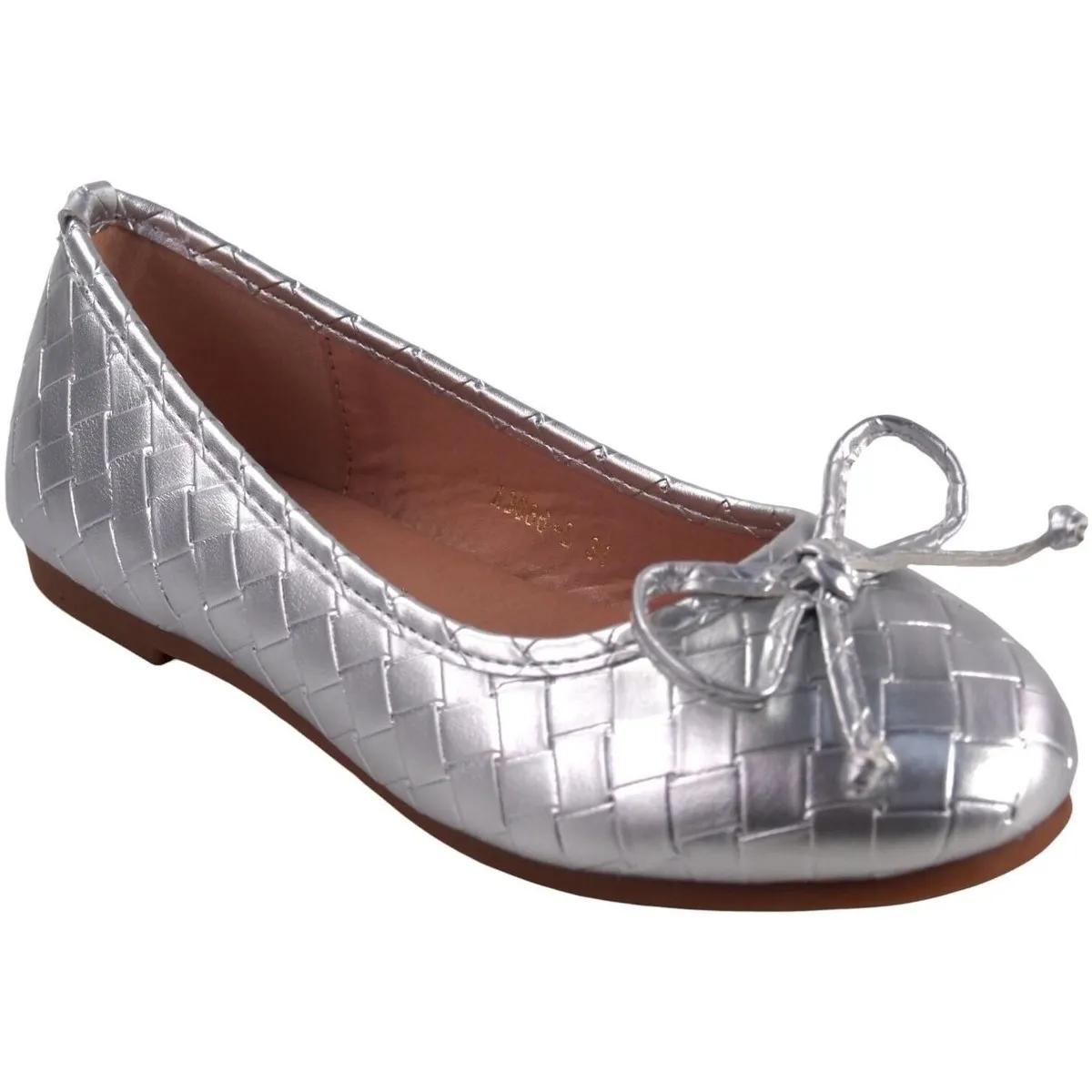 Zapato niña  a3686 plata